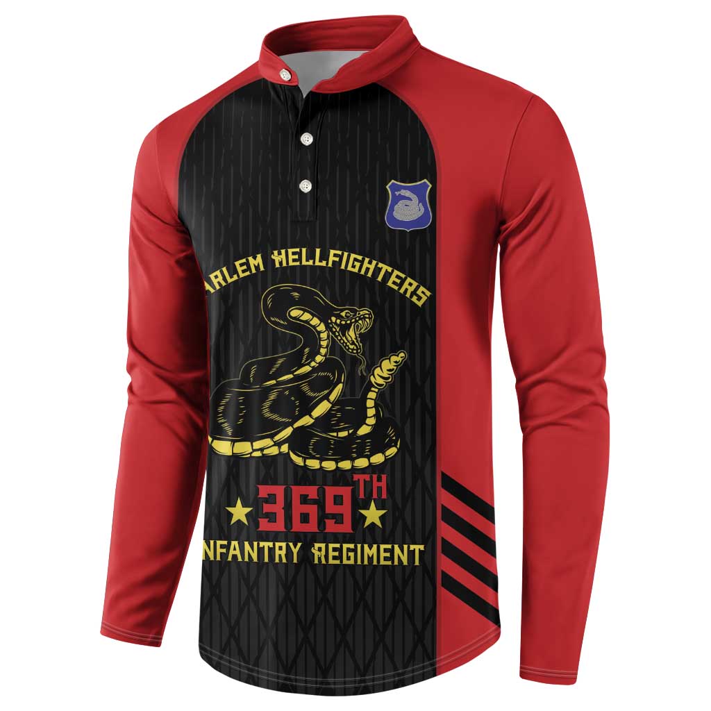 Personalized Harlem Hellfighters Button Sweatshirt 369th Infantry Regiment Legacy