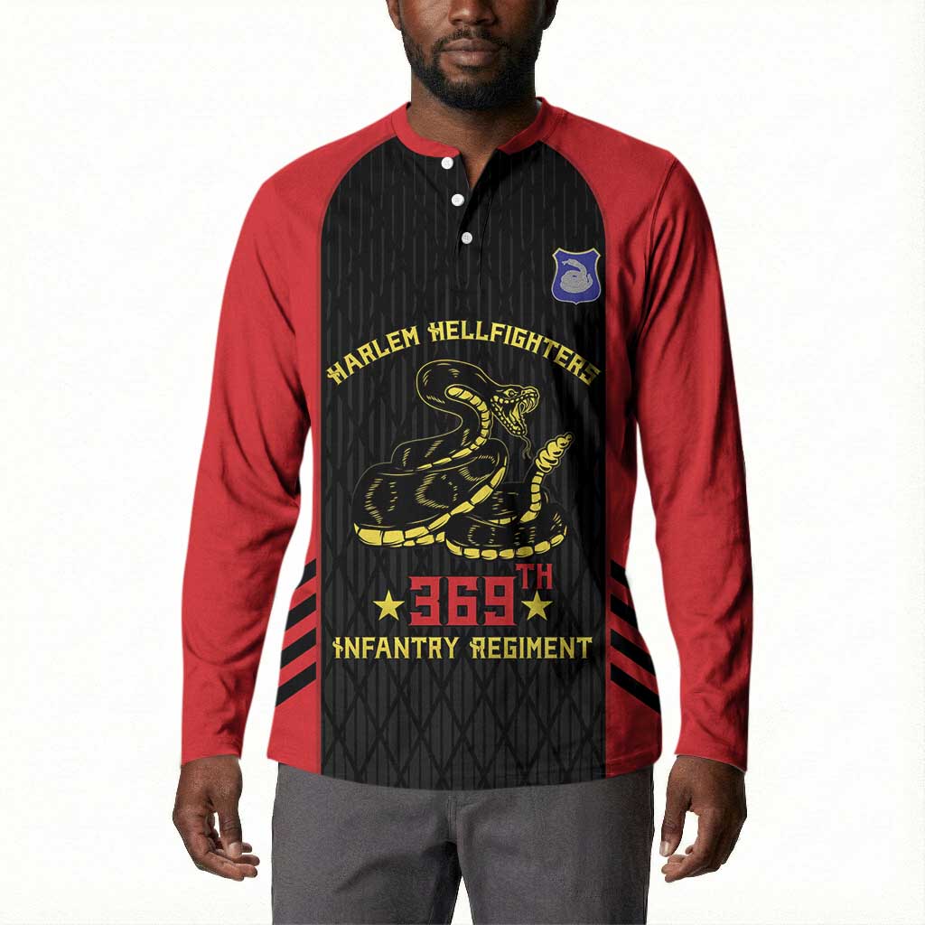 Personalized Harlem Hellfighters Button Sweatshirt 369th Infantry Regiment Legacy