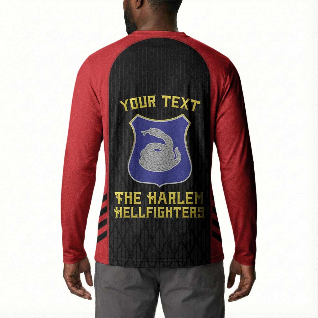 Personalized Harlem Hellfighters Button Sweatshirt 369th Infantry Regiment Legacy