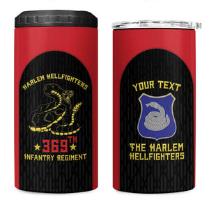 Personalized Harlem Hellfighters 4 in 1 Can Cooler Tumbler 369th Infantry Regiment Legacy