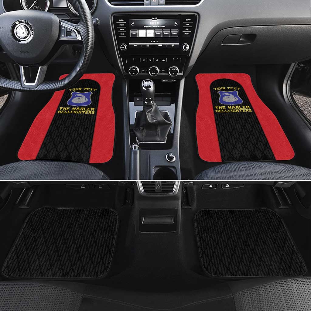 Personalized Harlem Hellfighters Car Mats 369th Infantry Regiment Legacy