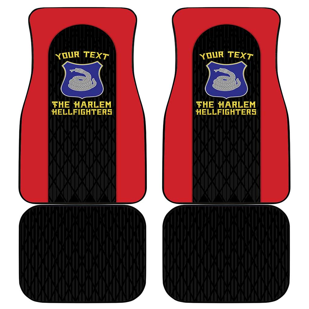 Personalized Harlem Hellfighters Car Mats 369th Infantry Regiment Legacy