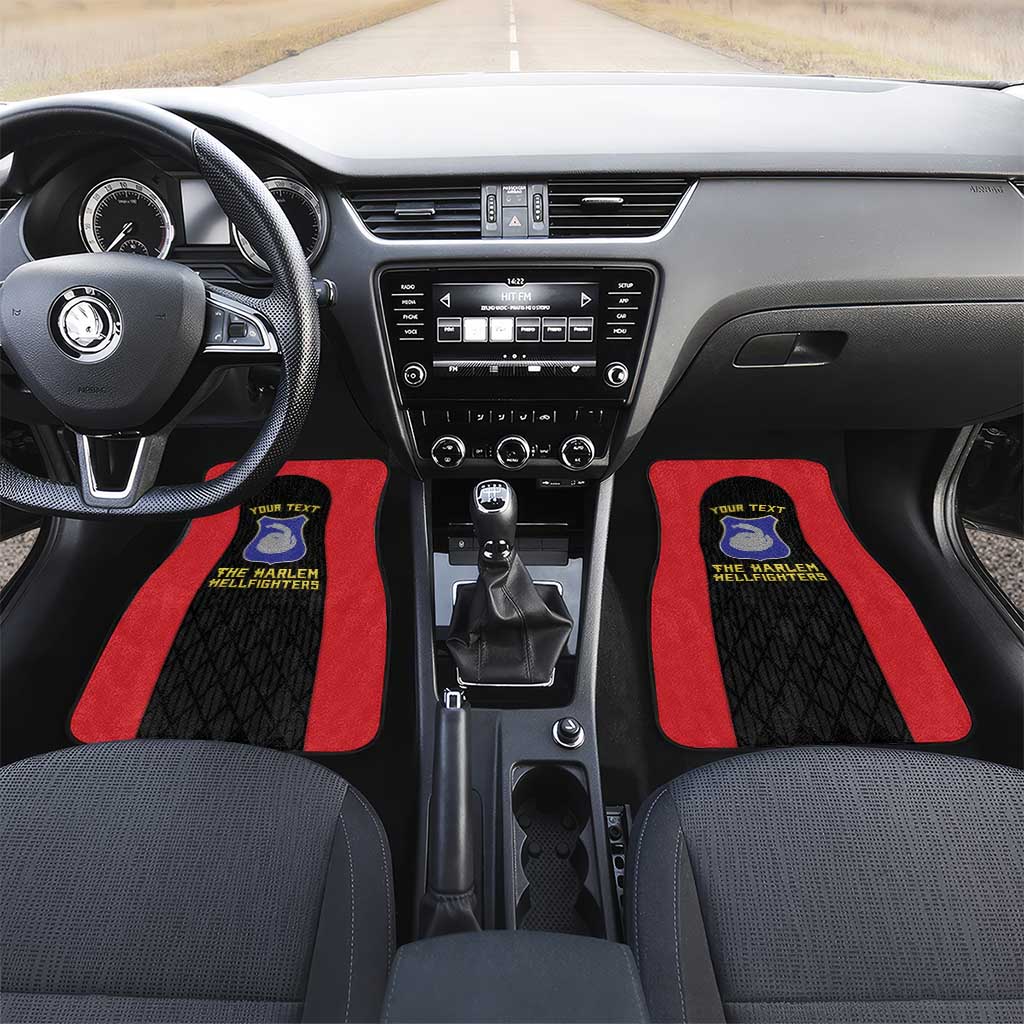 Personalized Harlem Hellfighters Car Mats 369th Infantry Regiment Legacy