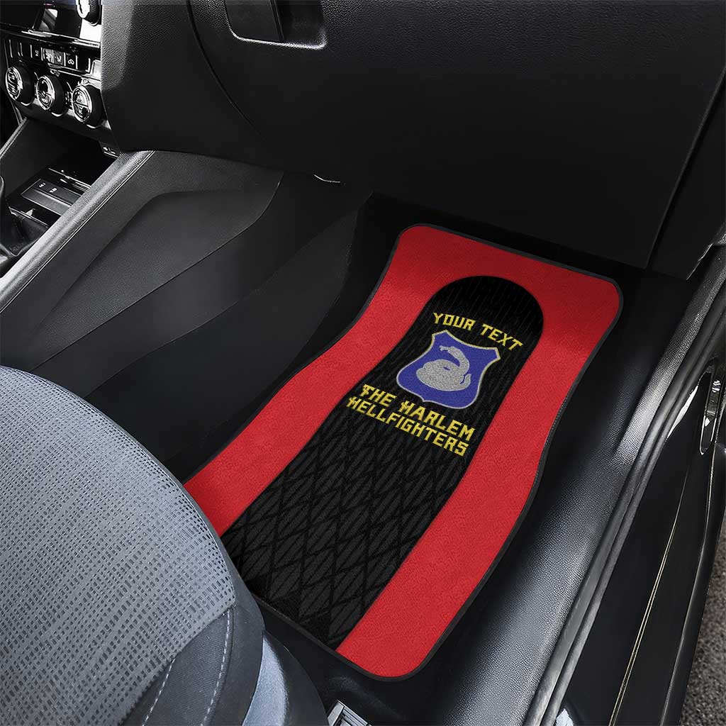 Personalized Harlem Hellfighters Car Mats 369th Infantry Regiment Legacy