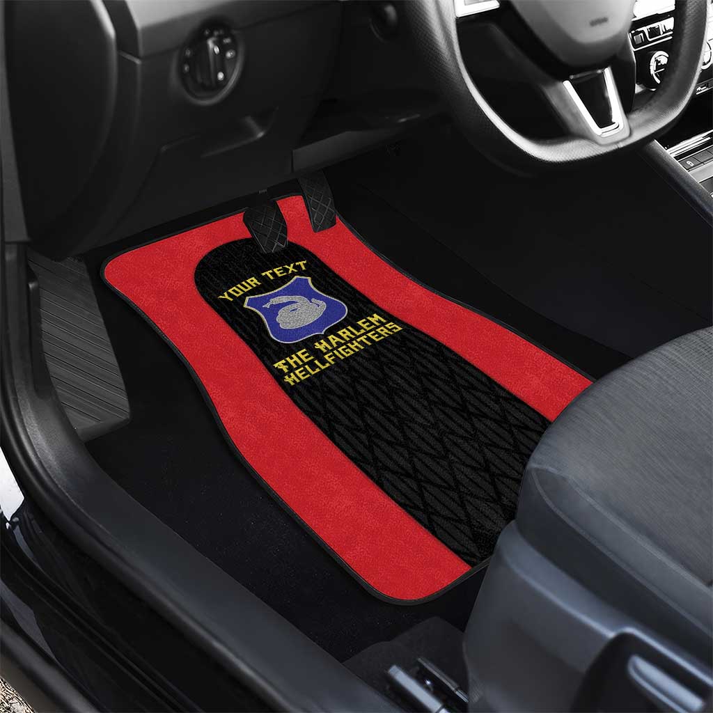 Personalized Harlem Hellfighters Car Mats 369th Infantry Regiment Legacy