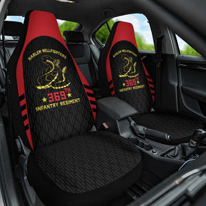 Harlem Hellfighters Car Seat Cover 369th Infantry Regiment Legacy