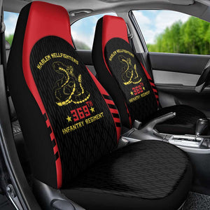 Harlem Hellfighters Car Seat Cover 369th Infantry Regiment Legacy