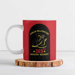Personalized Harlem Hellfighters Ceramic Mug 369th Infantry Regiment Legacy