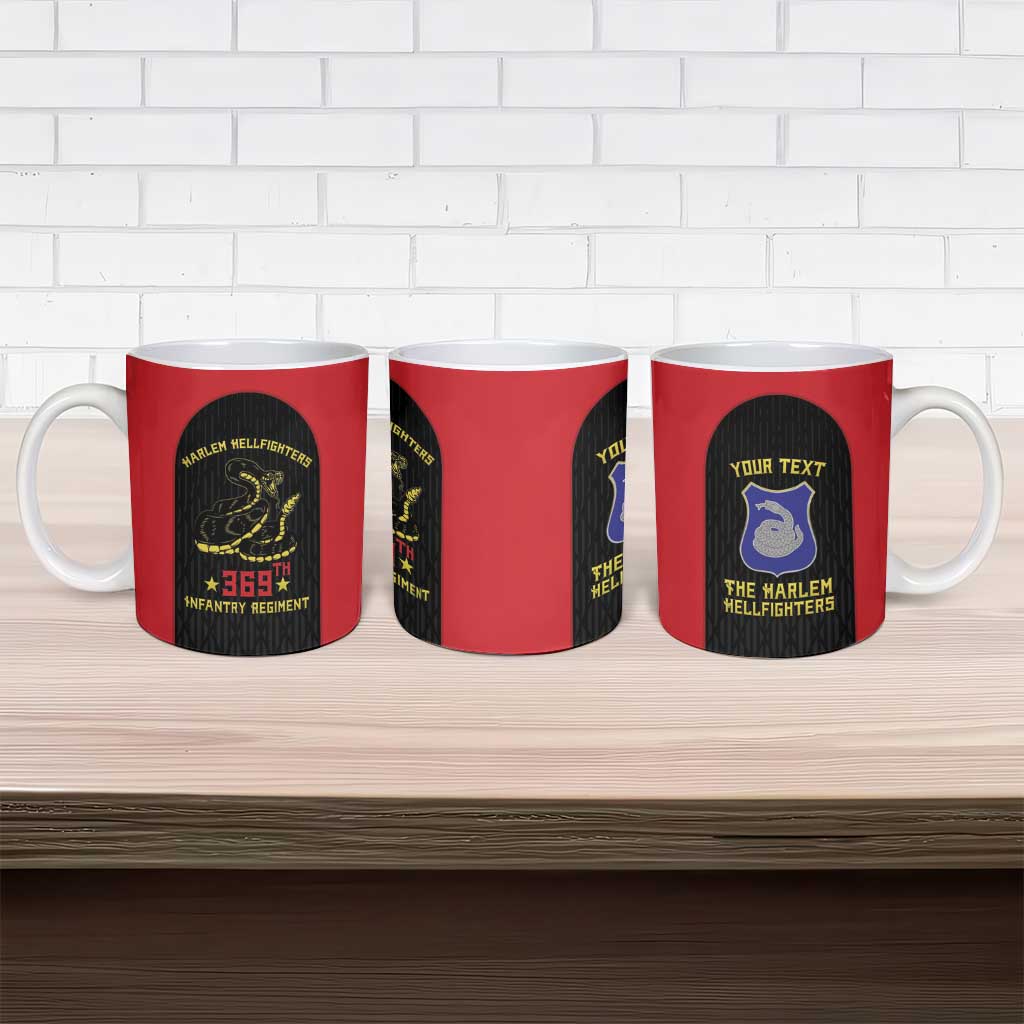 Personalized Harlem Hellfighters Ceramic Mug 369th Infantry Regiment Legacy