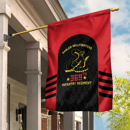 Harlem Hellfighters Garden Flag 369th Infantry Regiment Legacy