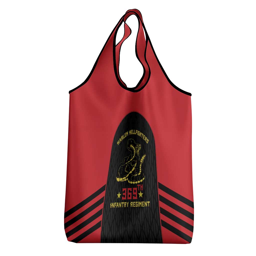 Harlem Hellfighters Grocery Bag 369th Infantry Regiment Legacy