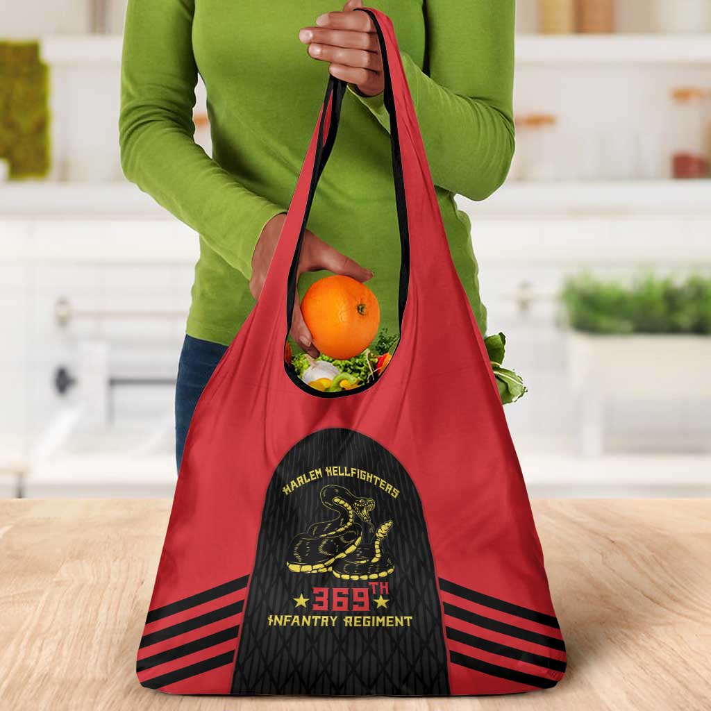 Harlem Hellfighters Grocery Bag 369th Infantry Regiment Legacy