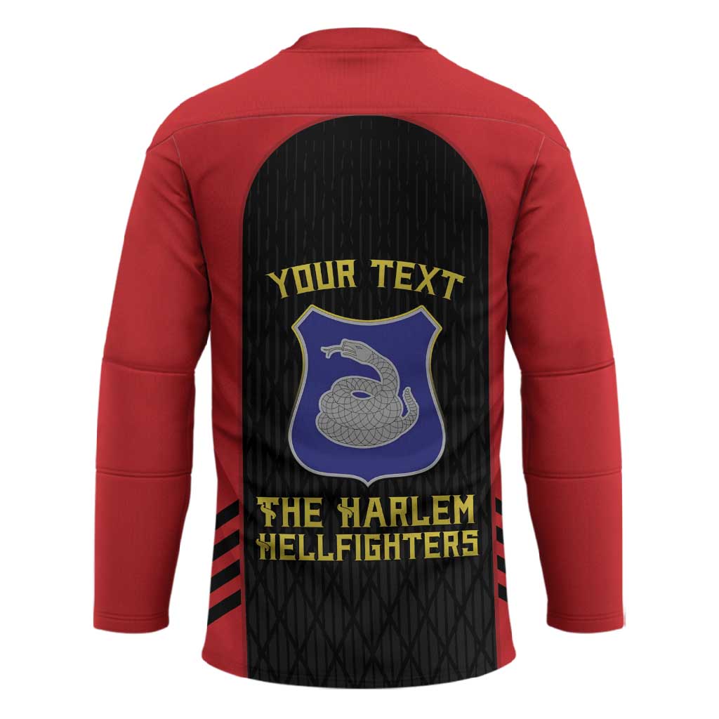 Personalized Harlem Hellfighters Hockey Jersey 369th Infantry Regiment Legacy
