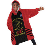 Personalized Harlem Hellfighters Kid Wearable Blanket Hoodie 369th Infantry Regiment Legacy