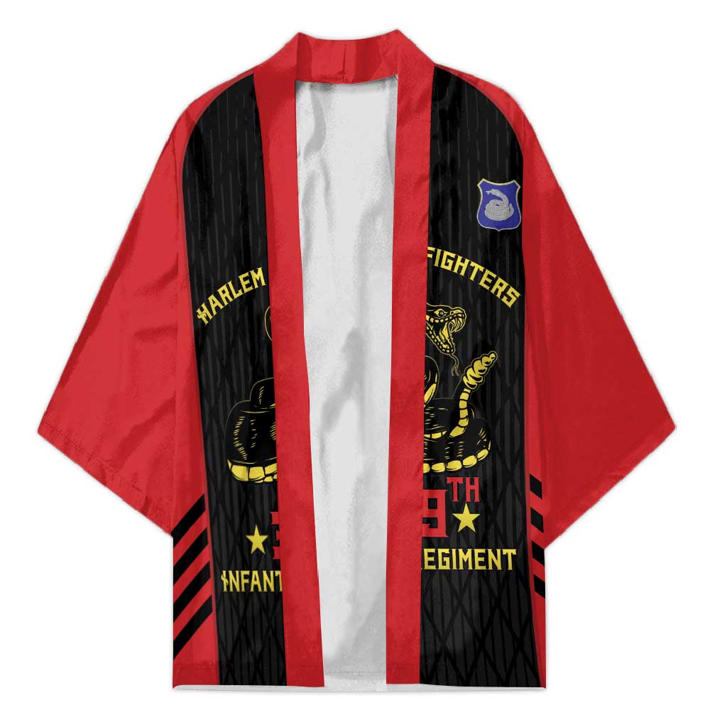 Personalized Harlem Hellfighters Kimono 369th Infantry Regiment Legacy