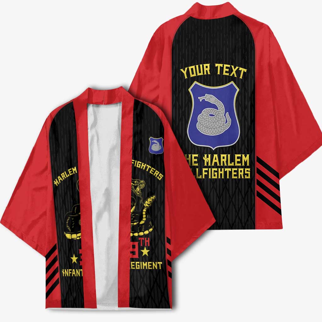 Personalized Harlem Hellfighters Kimono 369th Infantry Regiment Legacy