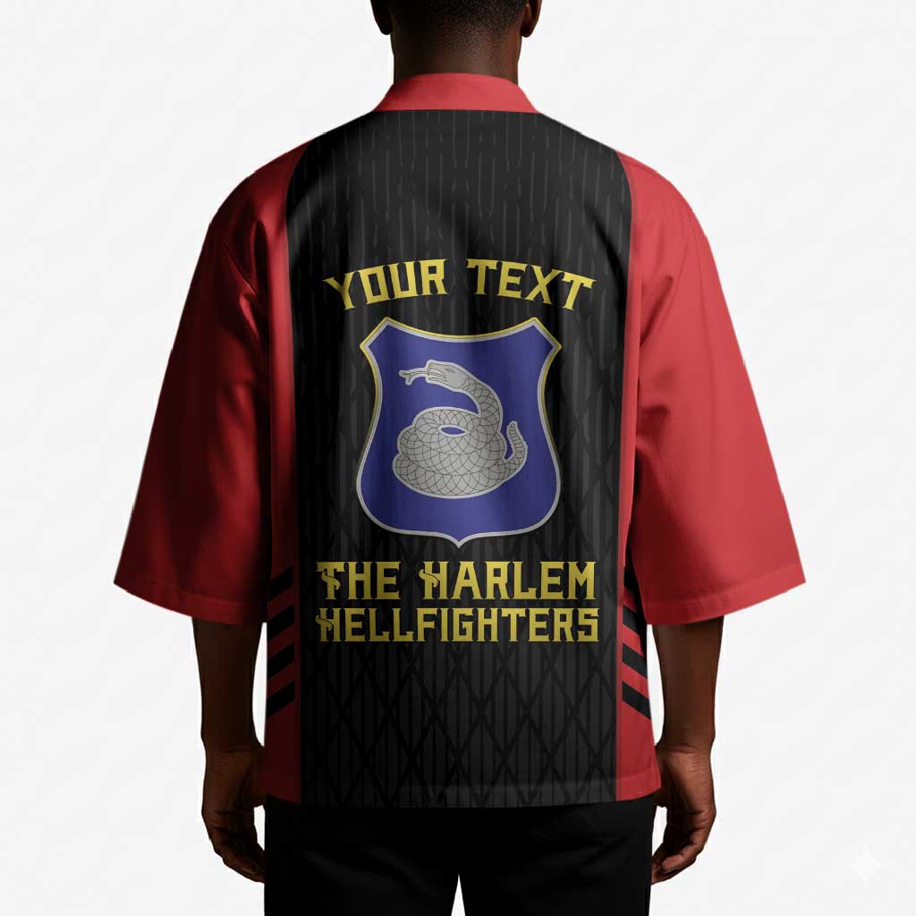 Personalized Harlem Hellfighters Kimono 369th Infantry Regiment Legacy
