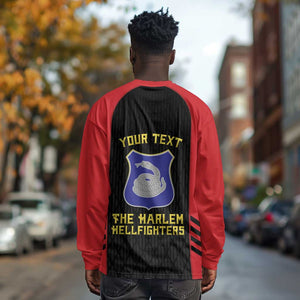 Personalized Harlem Hellfighters Long Sleeve Shirt 369th Infantry Regiment Legacy