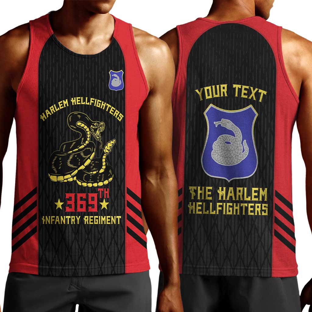 Personalized Harlem Hellfighters Men Tank Top 369th Infantry Regiment Legacy