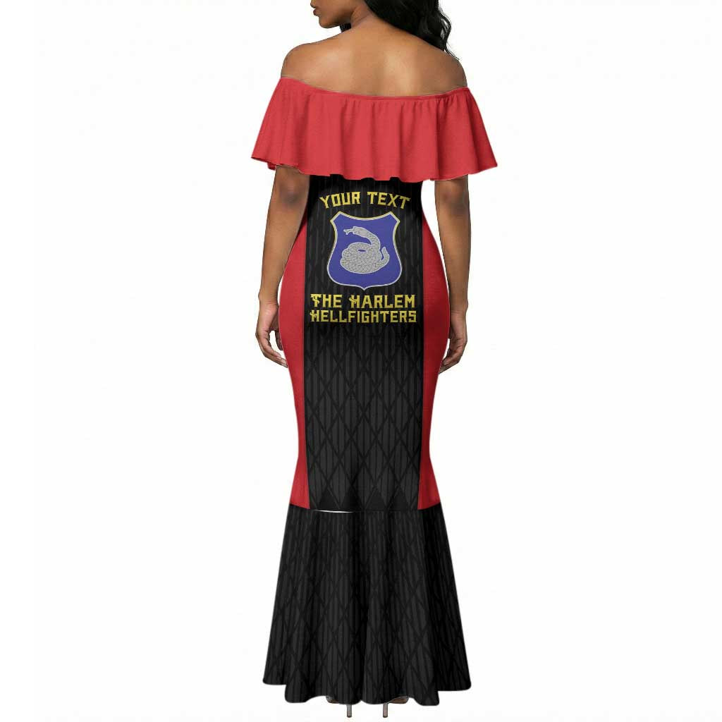 Personalized Harlem Hellfighters Mermaid Dress 369th Infantry Regiment Legacy