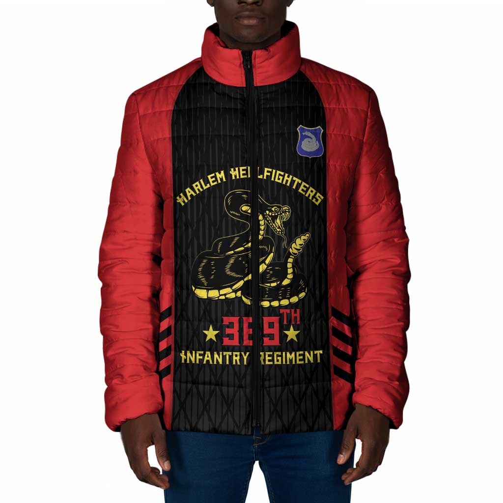 Personalized Harlem Hellfighters Padded Jacket 369th Infantry Regiment Legacy