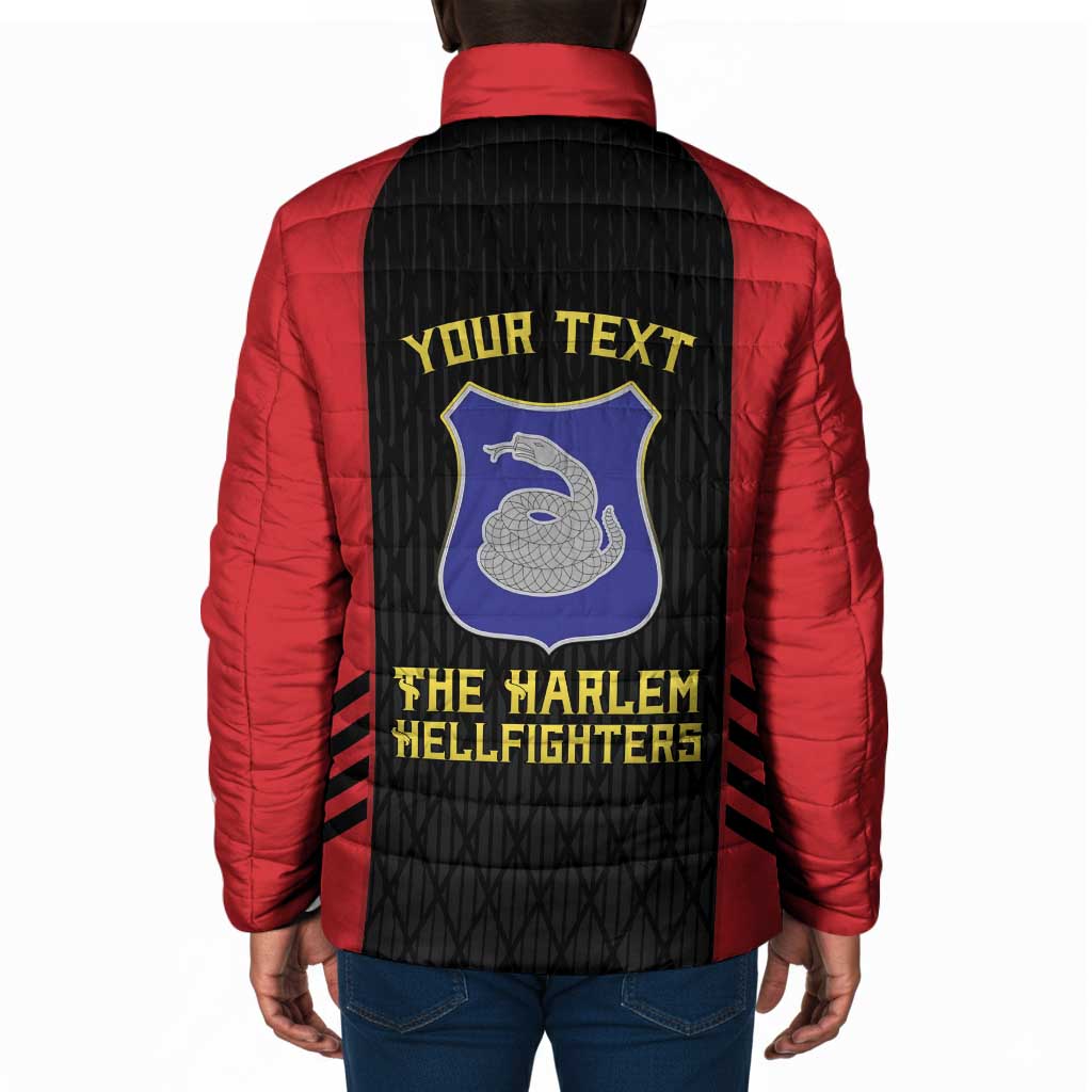 Personalized Harlem Hellfighters Padded Jacket 369th Infantry Regiment Legacy