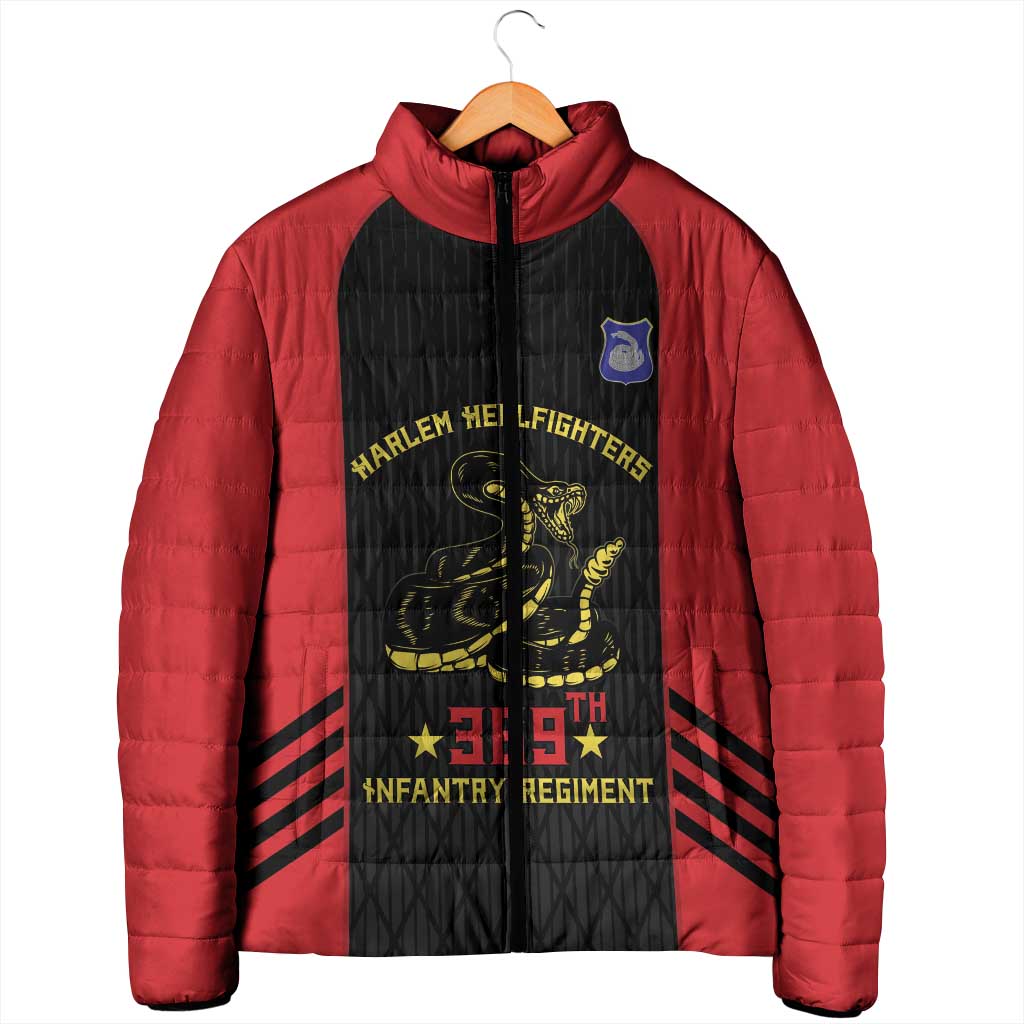 Personalized Harlem Hellfighters Padded Jacket 369th Infantry Regiment Legacy