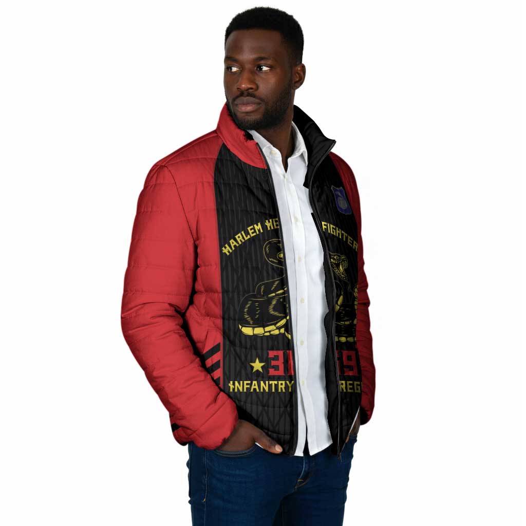 Personalized Harlem Hellfighters Padded Jacket 369th Infantry Regiment Legacy