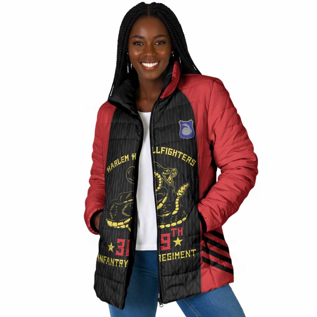 Personalized Harlem Hellfighters Padded Jacket 369th Infantry Regiment Legacy