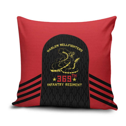 Harlem Hellfighters Pillow Cover 369th Infantry Regiment Legacy