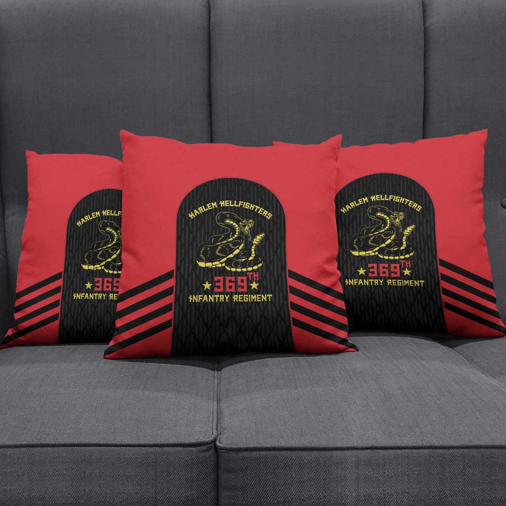 Harlem Hellfighters Pillow Cover 369th Infantry Regiment Legacy