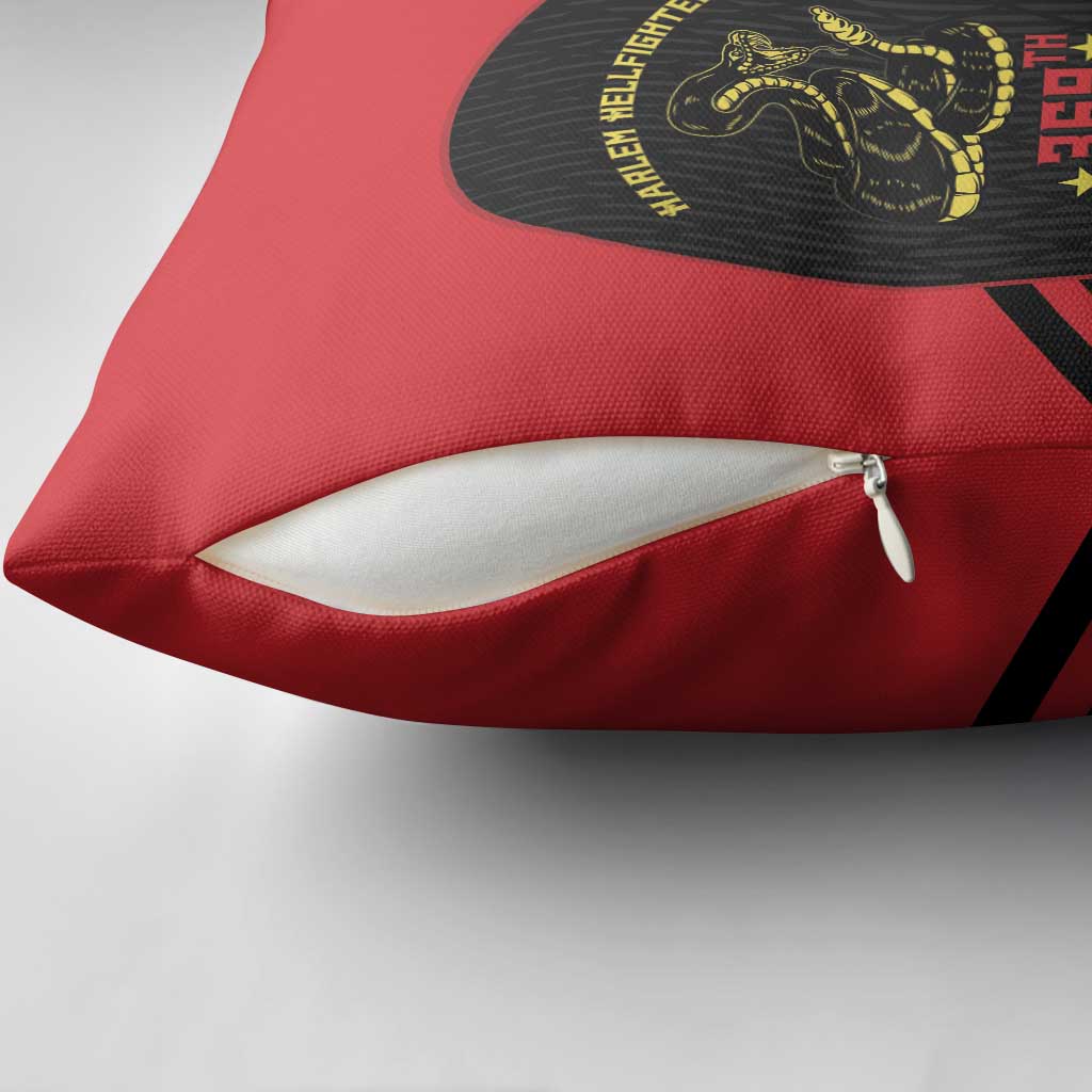 Harlem Hellfighters Pillow Cover 369th Infantry Regiment Legacy