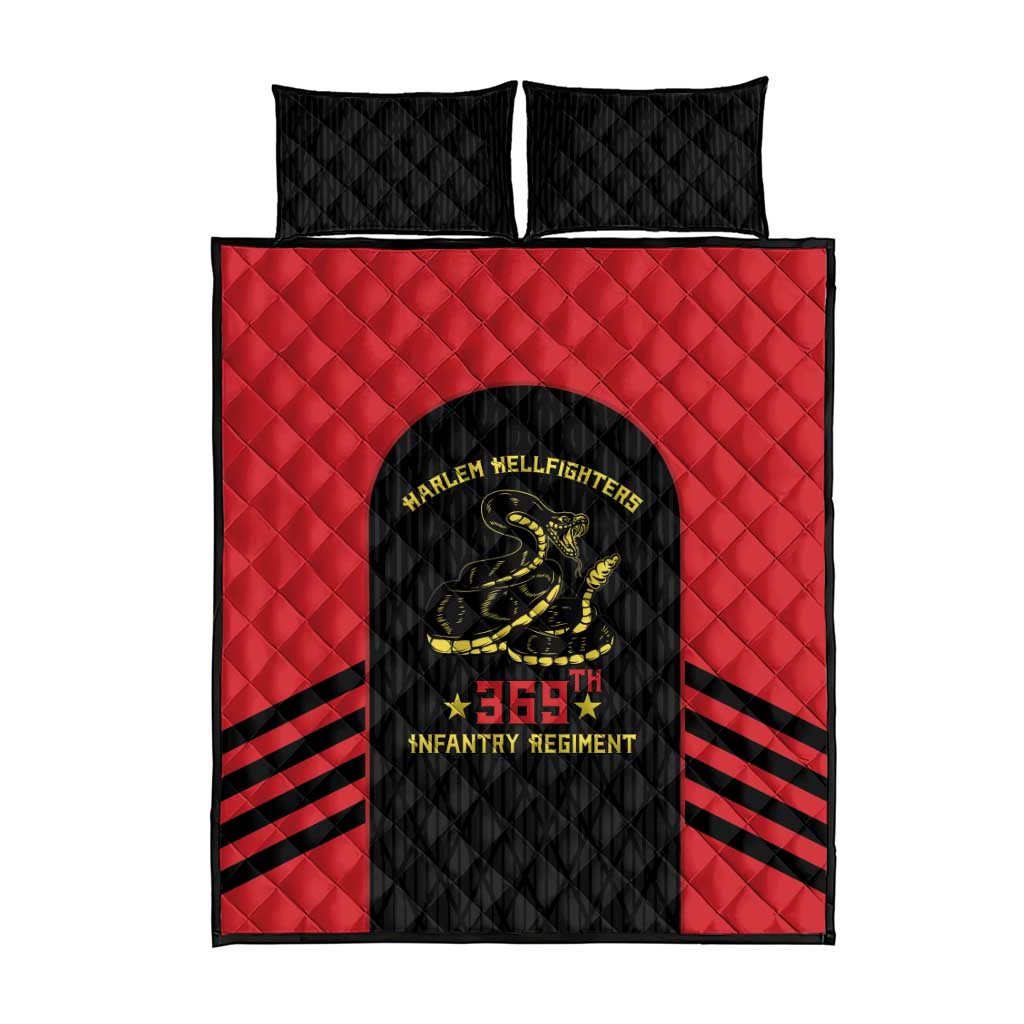 Harlem Hellfighters Quilt Bed Set 369th Infantry Regiment Legacy