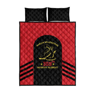 Harlem Hellfighters Quilt Bed Set 369th Infantry Regiment Legacy