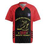 Personalized Harlem Hellfighters Rugby Jersey 369th Infantry Regiment Legacy