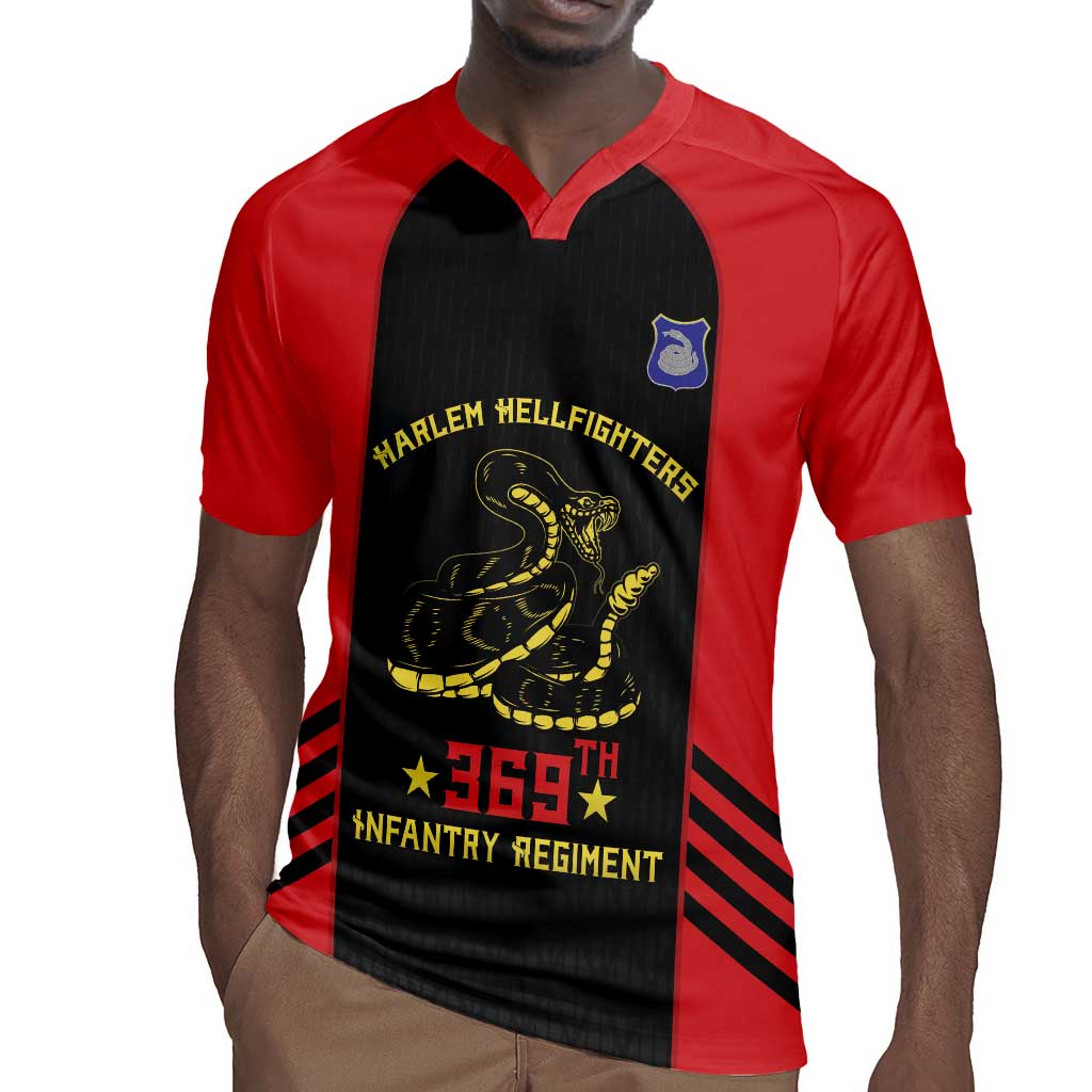 Personalized Harlem Hellfighters Rugby Jersey 369th Infantry Regiment Legacy