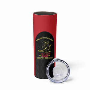 Personalized Harlem Hellfighters Skinny Tumbler 369th Infantry Regiment Legacy