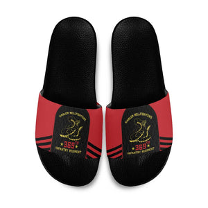 Harlem Hellfighters Slide Sandals 369th Infantry Regiment Legacy