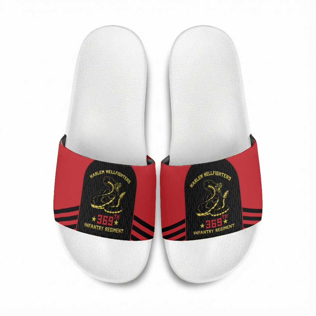 Harlem Hellfighters Slide Sandals 369th Infantry Regiment Legacy