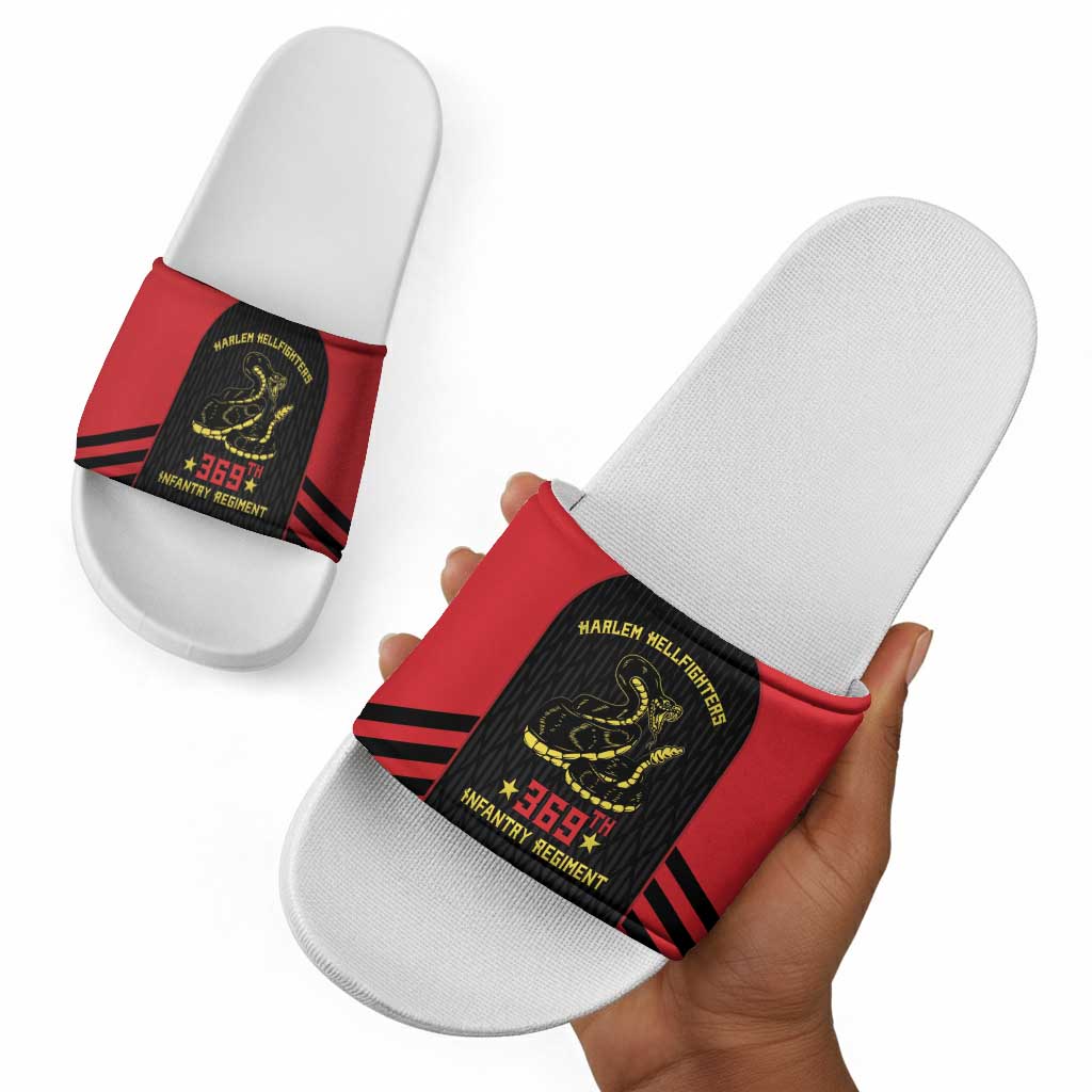 Harlem Hellfighters Slide Sandals 369th Infantry Regiment Legacy