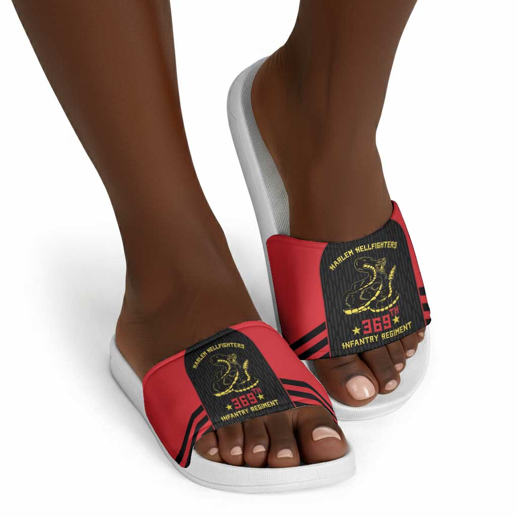 Harlem Hellfighters Slide Sandals 369th Infantry Regiment Legacy