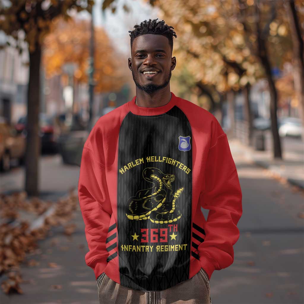 Personalized Harlem Hellfighters Sweatshirt 369th Infantry Regiment Legacy