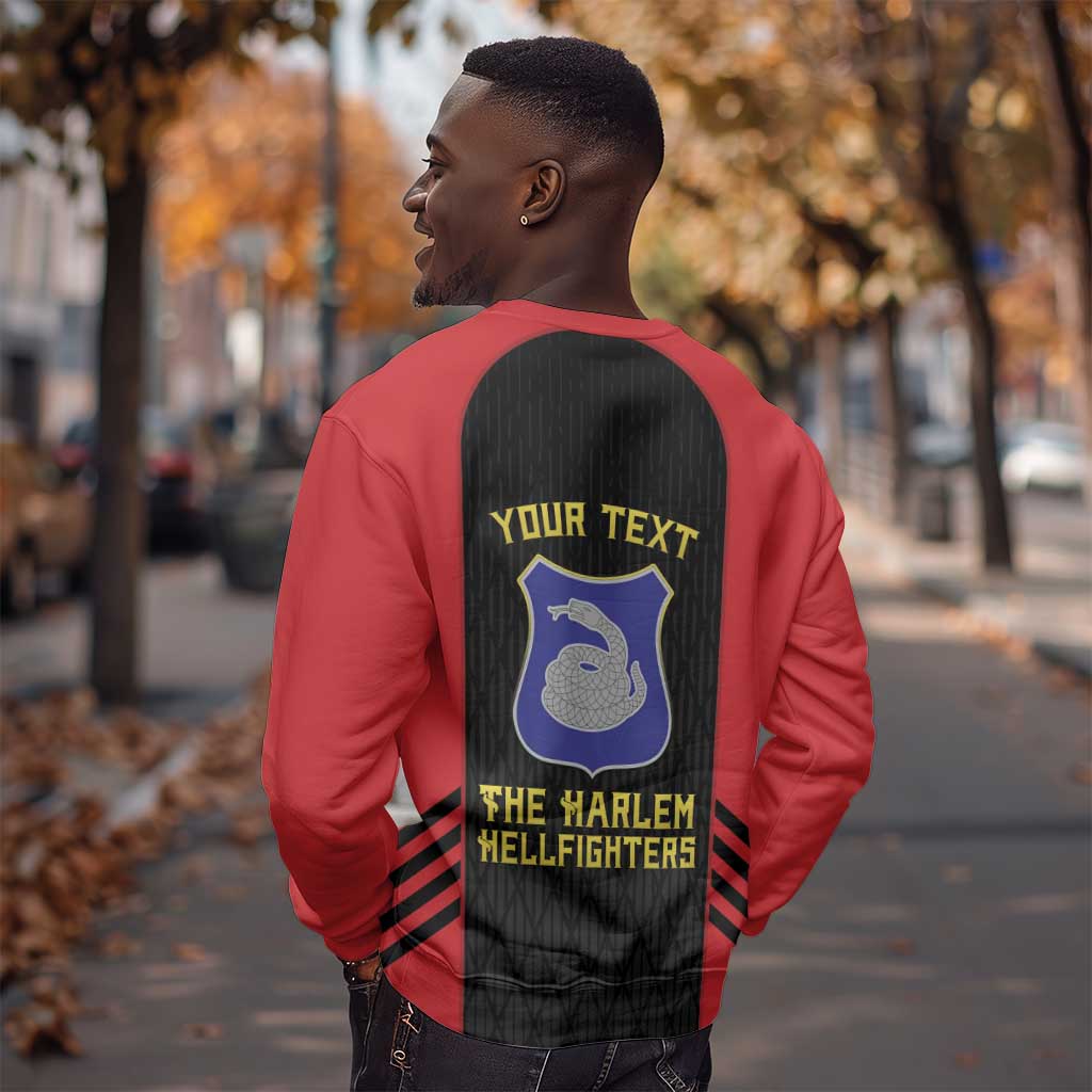Personalized Harlem Hellfighters Sweatshirt 369th Infantry Regiment Legacy