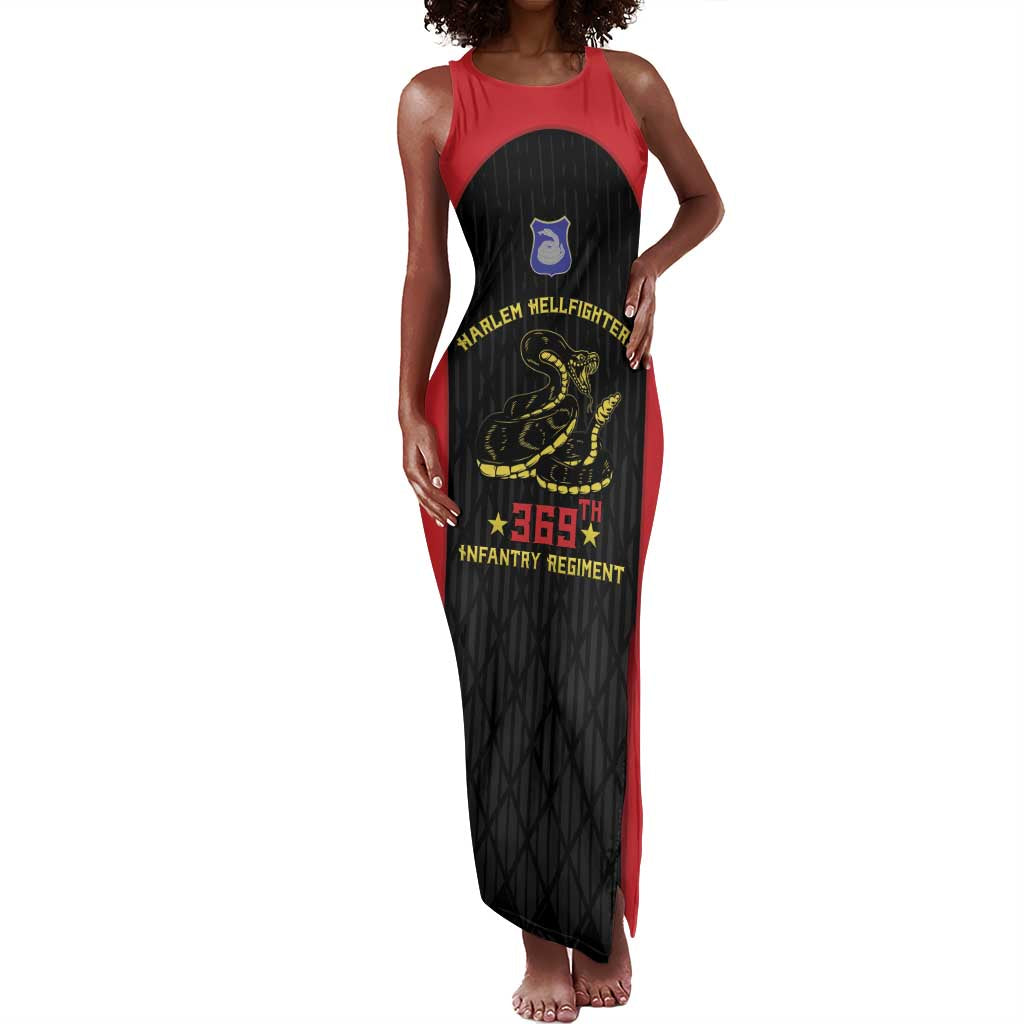 Personalized Harlem Hellfighters Tank Maxi Dress 369th Infantry Regiment Legacy