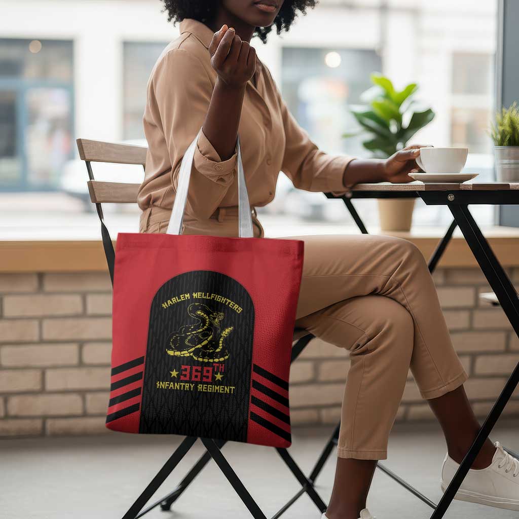 Harlem Hellfighters Tote Bag 369th Infantry Regiment Legacy