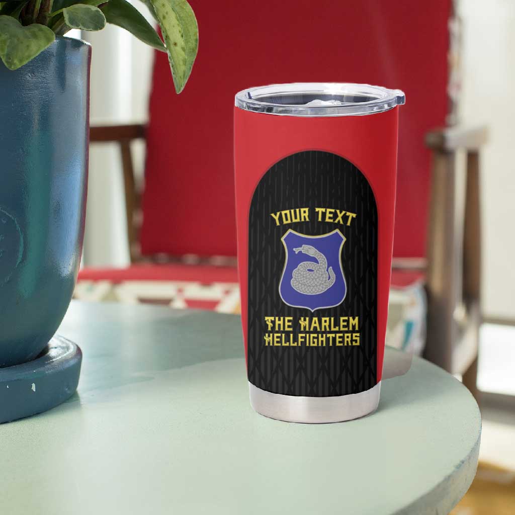 Personalized Harlem Hellfighters Tumbler Cup 369th Infantry Regiment Legacy