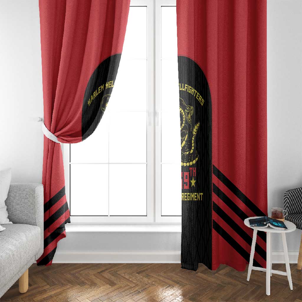 Harlem Hellfighters Window Curtain 369th Infantry Regiment Legacy