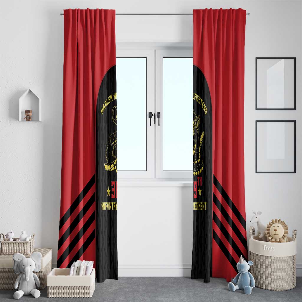 Harlem Hellfighters Window Curtain 369th Infantry Regiment Legacy