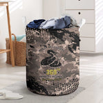 Harlem Hellfighters 369th Infantry Regiment Legacy Laundry Basket God Damn Lets Go