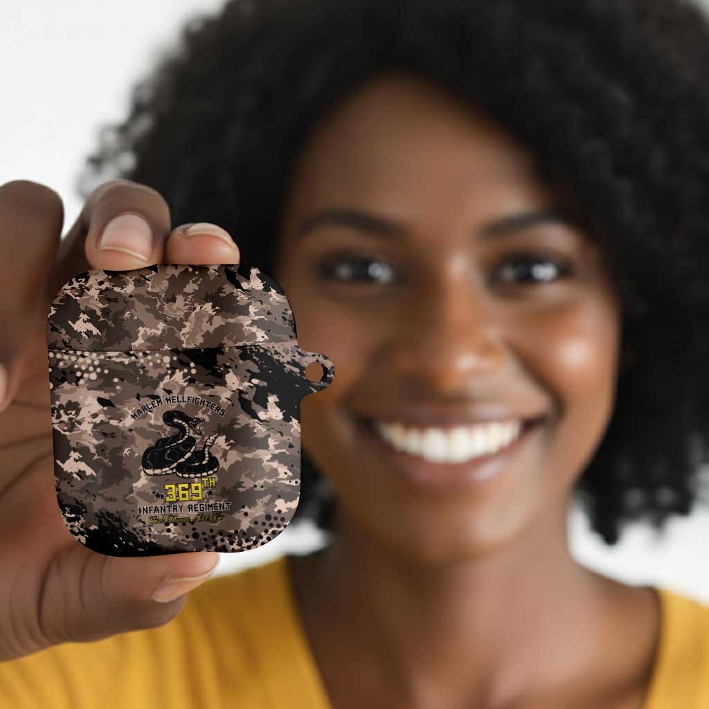 Harlem Hellfighters 369th Infantry Regiment Legacy AirPods Case God Damn Lets Go